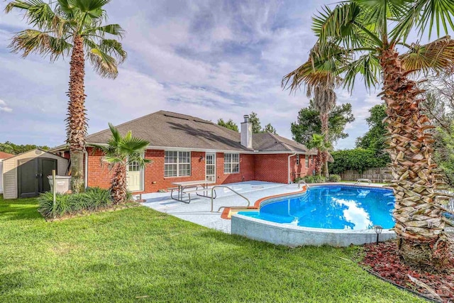 4810 Endeavor Ct, Milton, FL 32570 - view of pool featuring a patio area