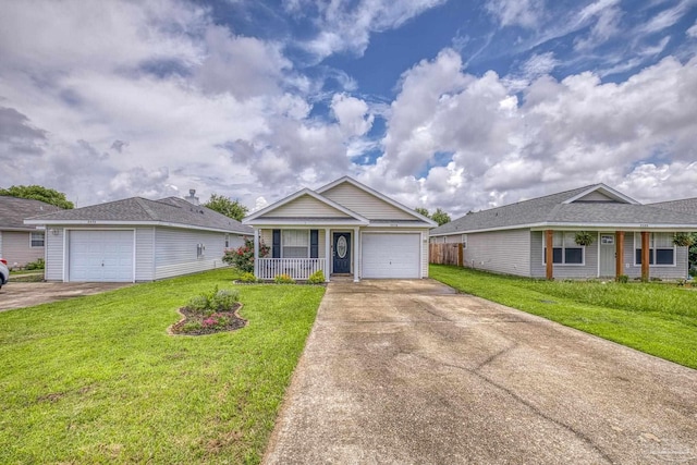 5576 Shadow Shore Pl, Gulf Breeze, FL 32563 - single story home featuring a porch, driveway, and a front yard