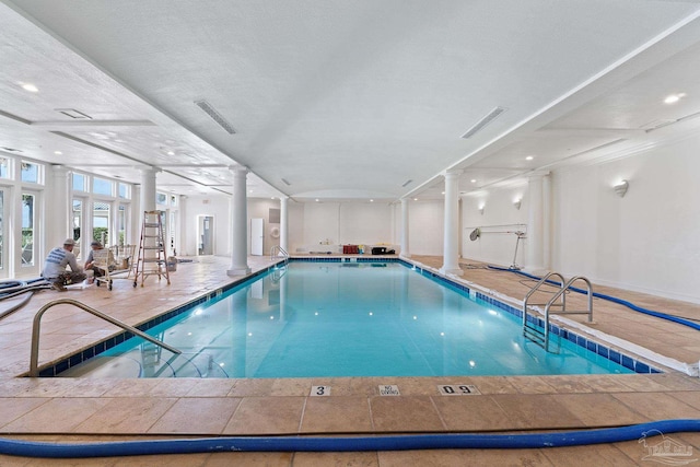 375 Beach Club Trl Unit A1801, Gulf Shores, AL 36542 - indoor community pool with ornate columns
