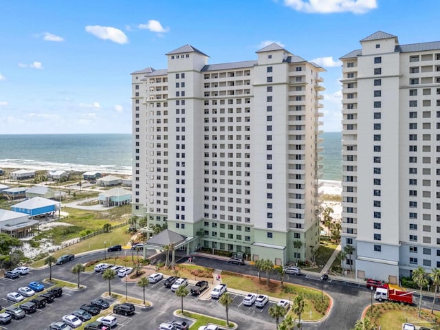 375 Beach Club Trl Unit A1801, Gulf Shores, AL 36542 - view of property with uncovered parking and a water view