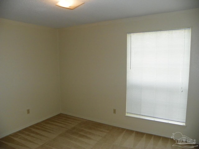 empty room featuring carpet flooring