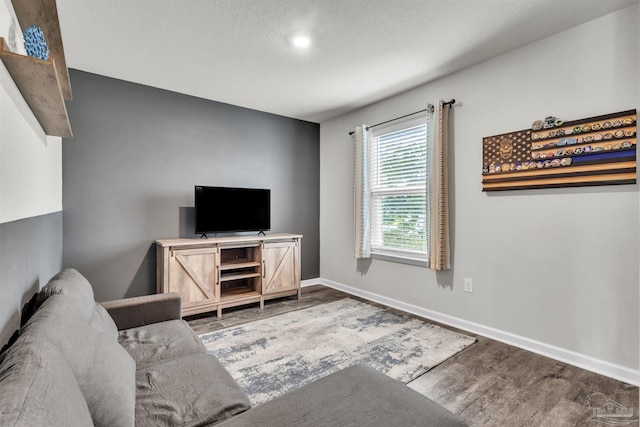 4744 Perception Cir, Milton, FL 32570 - living area with wood finished floors and baseboards
