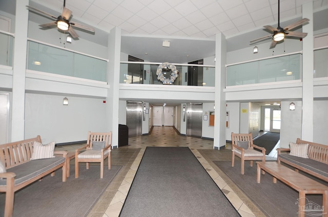 view of community lobby