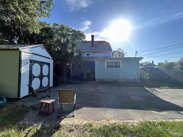 1726 N 15th Ave, Pensacola, FL 32503 - back of house with crawl space