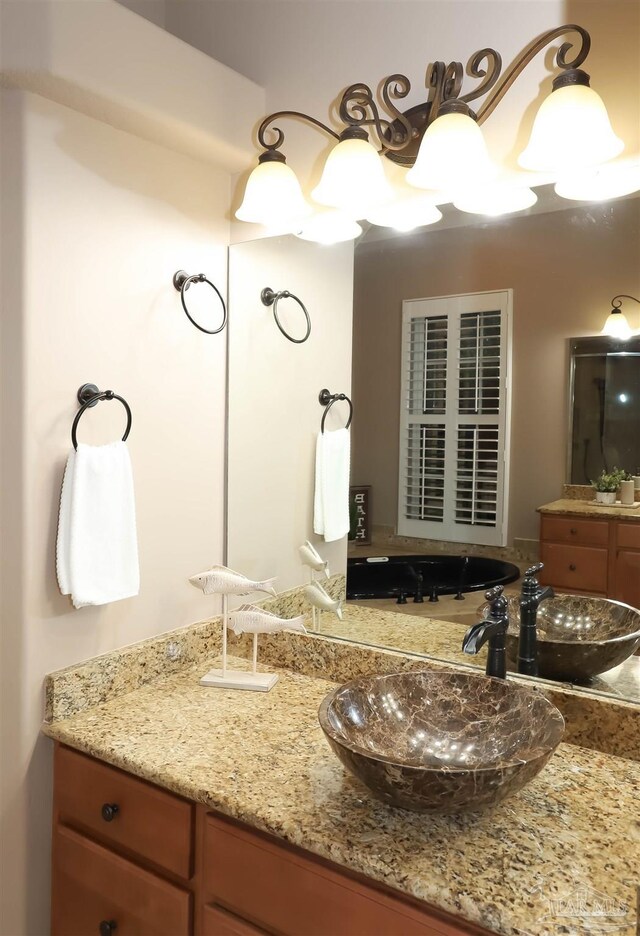 4436 Soundside Dr, Gulf Breeze, FL 32563 - bathroom featuring vanity