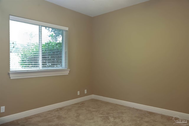 4436 Soundside Dr, Gulf Breeze, FL 32563 - spare room with healthy amount of natural light, light colored carpet, and baseboards
