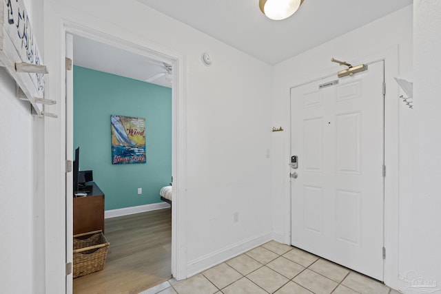 850 Ft Pickens Rd Unit 1230, Pensacola Beach, FL 32561 - foyer featuring baseboards and light tile patterned floors