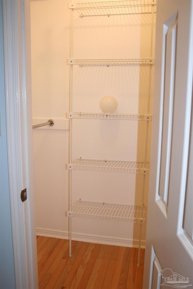 view of closet