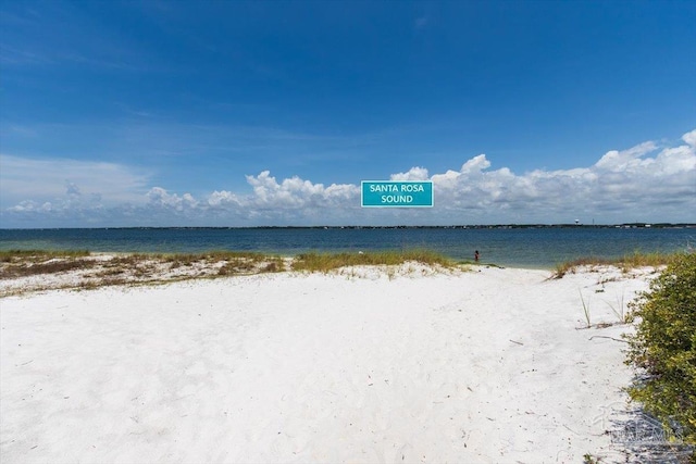1440 Paradise Point Dr Unit 13, Navarre Beach, FL 32566 - water view featuring local beach
