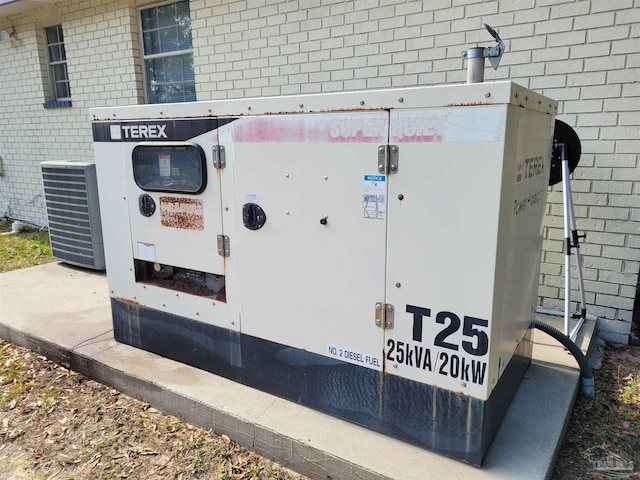 exterior details featuring central air condition unit