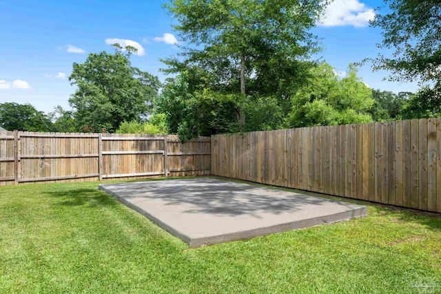 1604 Cadence Loop, Cantonment, FL 32533 - view of yard featuring a patio area