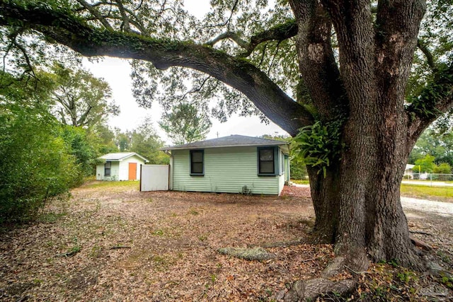 view of home's exterior