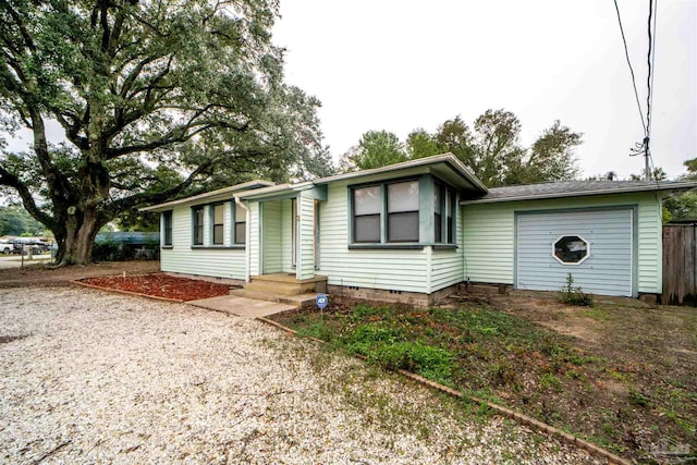 view of ranch-style house