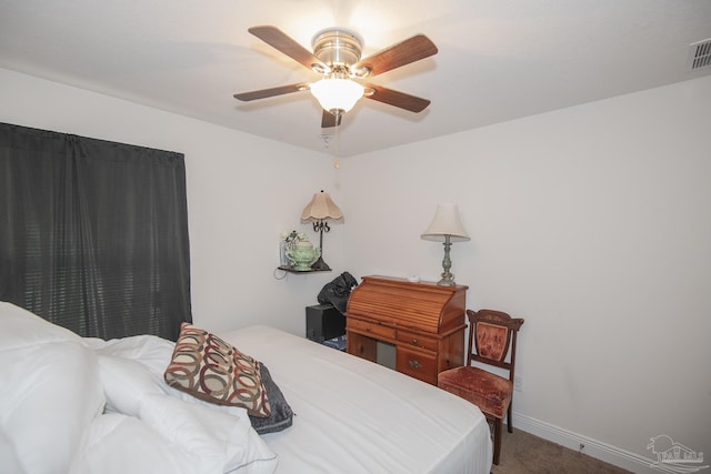 5800 Providence Loop, Pensacola, FL 32526 - bedroom with carpet, a ceiling fan, and baseboards