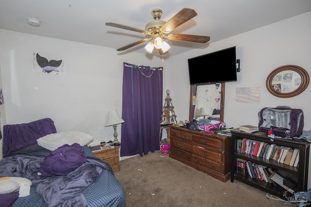 5800 Providence Loop, Pensacola, FL 32526 - carpeted bedroom featuring ceiling fan