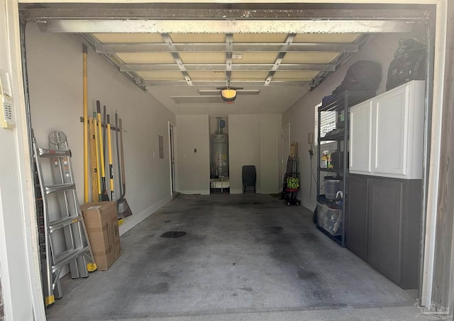 1450 N 11th Ave, Pensacola, FL 32503 - garage with water heater and a garage door opener