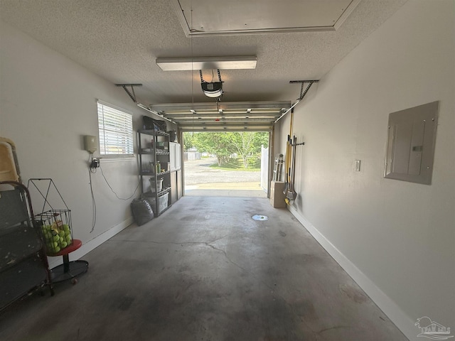 1450 N 11th Ave, Pensacola, FL 32503 - garage featuring electric panel and a garage door opener