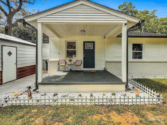 202 Henry St, Pensacola, FL 32507 - entrance to property with fence and a porch