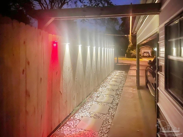 202 Henry St, Pensacola, FL 32507 - basement with wood walls