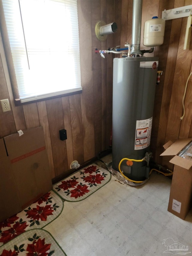 utilities with gas water heater