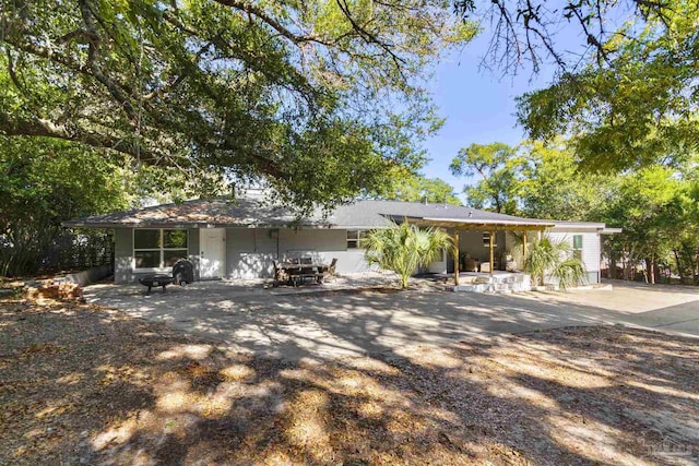 view of rear view of house