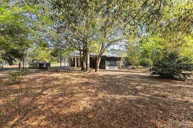 view of yard
