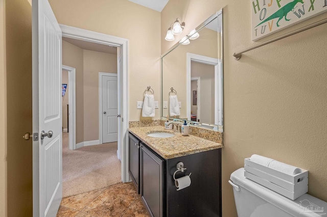 8847 Salt Grass Dr, Pensacola, FL 32526 - half bathroom featuring toilet and vanity