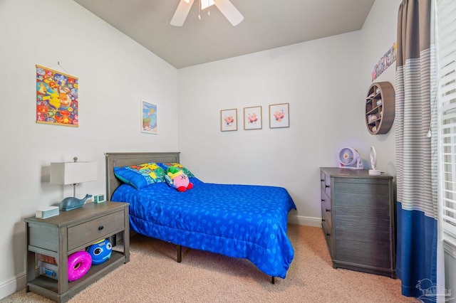 8847 Salt Grass Dr, Pensacola, FL 32526 - carpeted bedroom featuring baseboards and ceiling fan