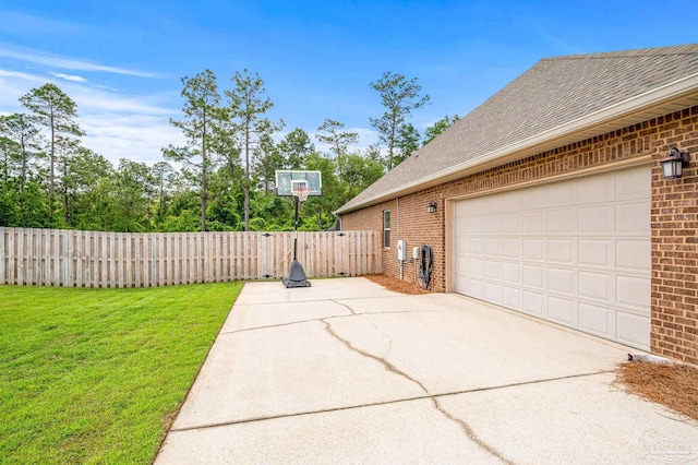 8847 Salt Grass Dr, Pensacola, FL 32526 - exterior space featuring fence and a lawn