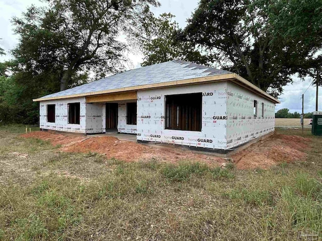 view of property in mid-construction