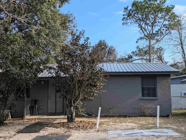 view of rear view of property