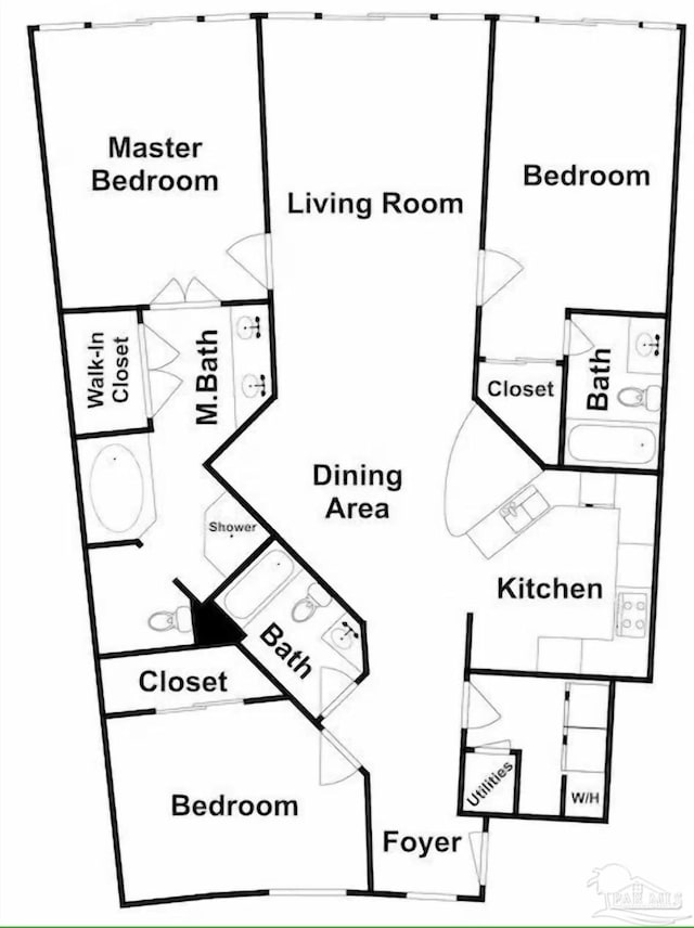 521 W Beach Blvd Unit 702, Gulf Shores, AL 36542 - view of layout