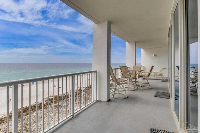 521 W Beach Blvd Unit 702, Gulf Shores, AL 36542 - balcony featuring a water view