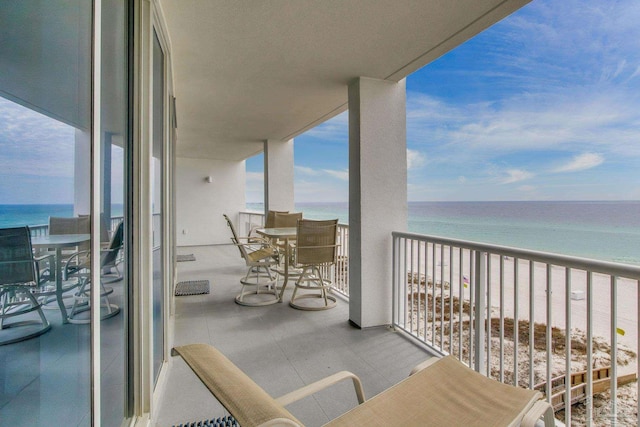 521 W Beach Blvd Unit 702, Gulf Shores, AL 36542 - balcony featuring a water view