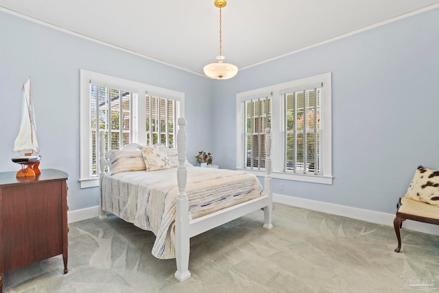1703 E Avery St, Pensacola, FL 32503 - carpeted bedroom featuring baseboards and ornamental molding