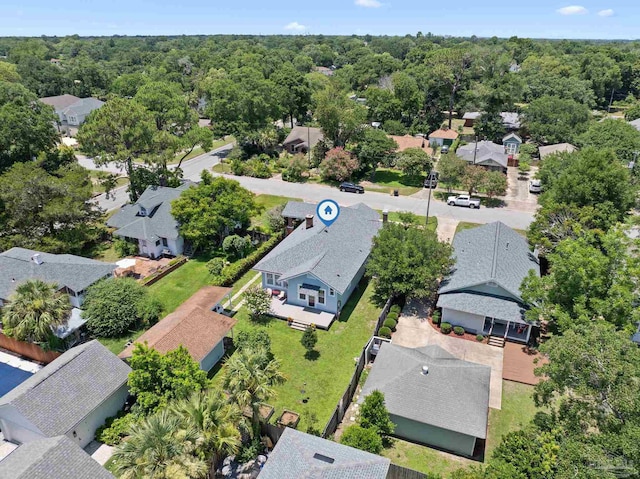 1703 E Avery St, Pensacola, FL 32503 - aerial perspective of suburban area