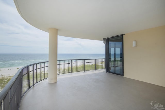 17075 Perdido Key Dr Unit 4E, Pensacola, FL 32507 - balcony featuring view of water and beach