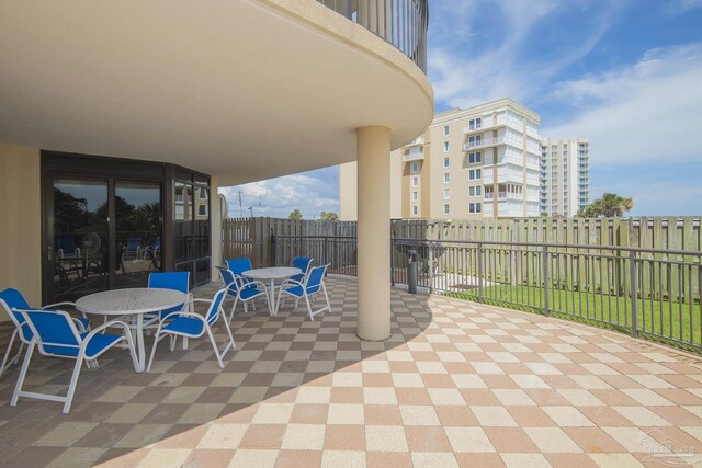 17075 Perdido Key Dr Unit 4E, Pensacola, FL 32507 - view of patio