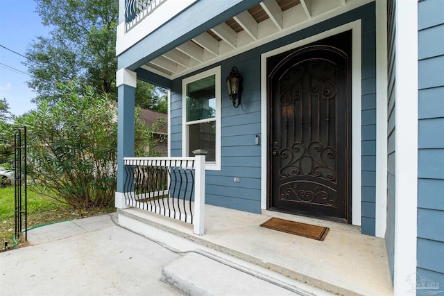 277 Seamarge Ln, Pensacola, FL 32507 - doorway to property with covered porch