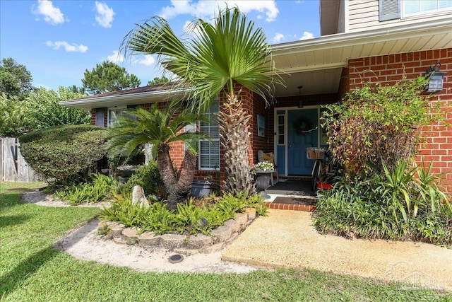 6961 Elliots Gin Ln, Navarre, FL 32566 - entrance to property with brick siding