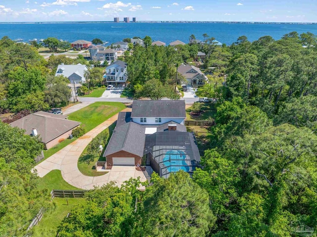 2960 Laurel Dr, Gulf Breeze, FL 32563 - bird's eye view of a nearby body of water