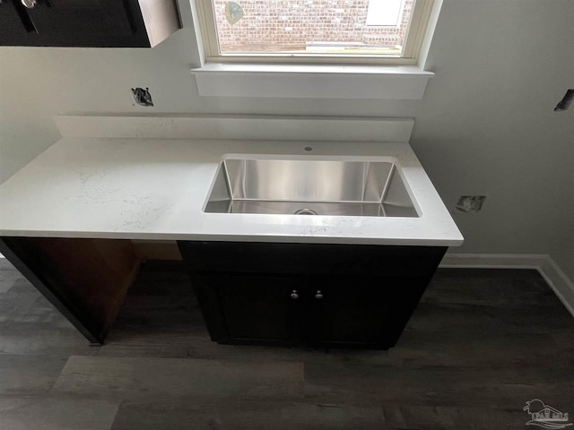 6280 Long St, Milton, FL 32570 - kitchen view of baseboards and light countertops