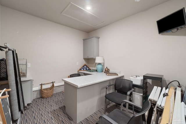 view of office