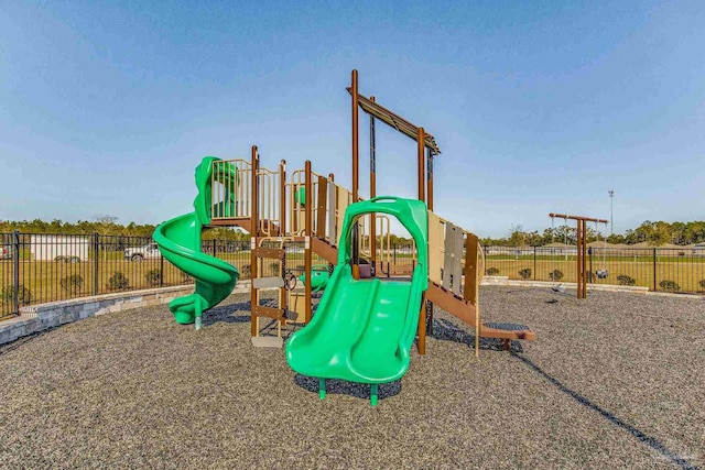 community playground featuring fence