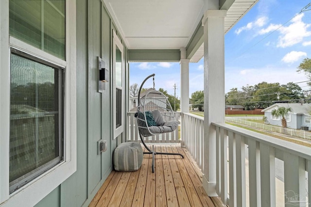 balcony with a sunroom