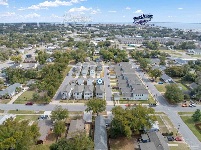 birds eye view of property featuring a residential view