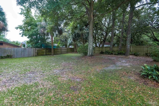 316 Dolphin St, Gulf Breeze, FL 32561 - view of fenced backyard