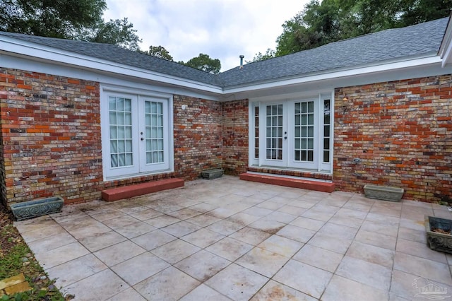 316 Dolphin St, Gulf Breeze, FL 32561 - view of patio with french doors