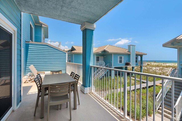 1299 Ft Pickens Rd Unit 6, Pensacola Beach, FL 32561 - view of balcony