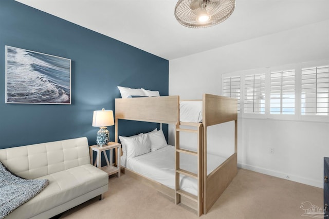 1299 Ft Pickens Rd Unit 6, Pensacola Beach, FL 32561 - carpeted bedroom featuring baseboards